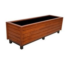 KD-1505 DİKDÖRTGEN AHŞAP ÇİÇEKLİK