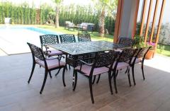 KD-T001 Masa Sandalye Takımı - 8 Kişilik