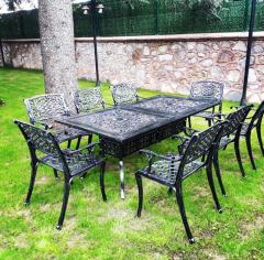 KD-T001 Masa Sandalye Takımı - 8 Kişilik