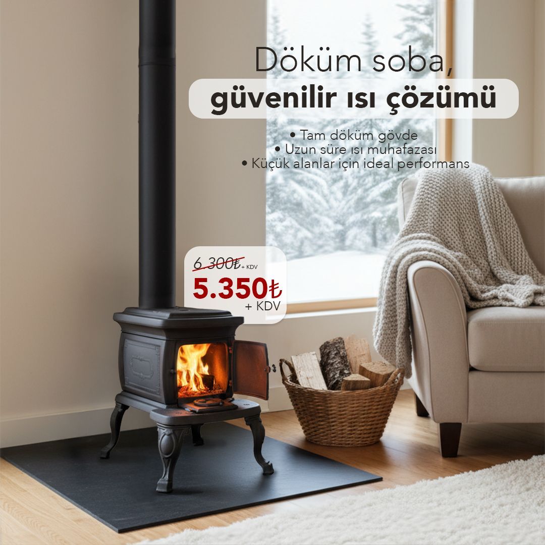 KD-1005 PİK DÖKÜM SOBA