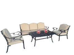 KD-B1005 BAHÇE OTURMA TAKIMI(3'LÜ)