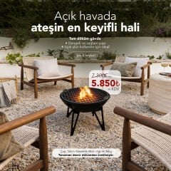 KD-1108 PİK DÖKÜM ORTA BOY ATEŞ ÇUKURU