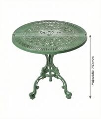 KD-T012 Masa Sandalye Takımı - 2 kişilik