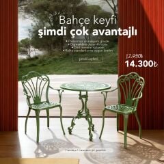 KD-T012 Masa Sandalye Takımı - 2 kişilik