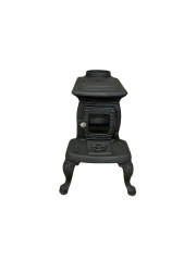 KD-1005C PİK DÖKÜM SOBA CAMLI