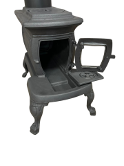 KD-1005C PİK DÖKÜM SOBA CAMLI