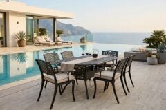 KD-T012 Oval Masa Sandalye Takımı - 6 Kişilik