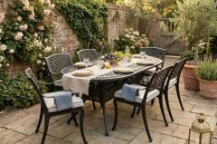 KD-T012 Oval Masa Sandalye Takımı - 6 Kişilik