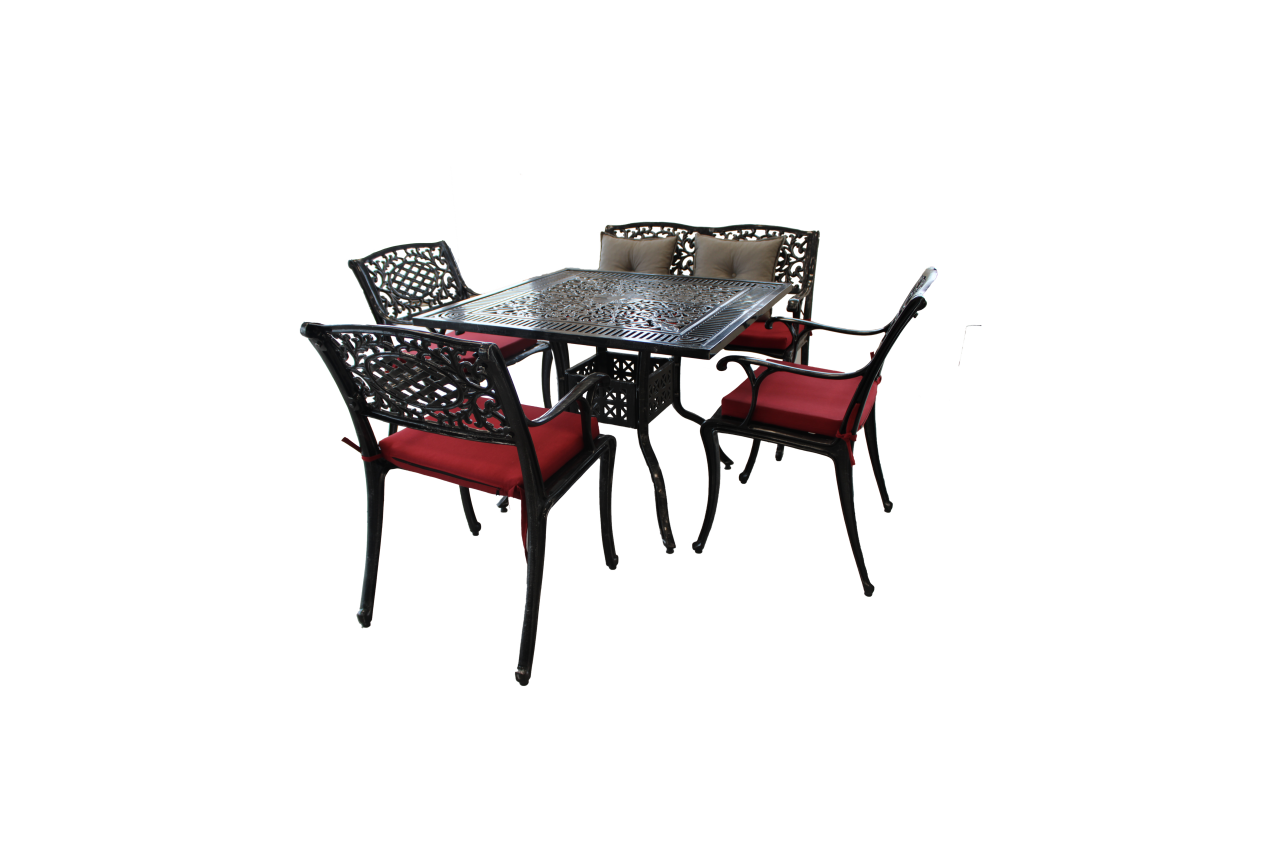 KD-T007 Masa Sandalye Takımı - 5 kişilik