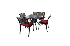 KD-T007 Masa Sandalye Takımı - 5 kişilik