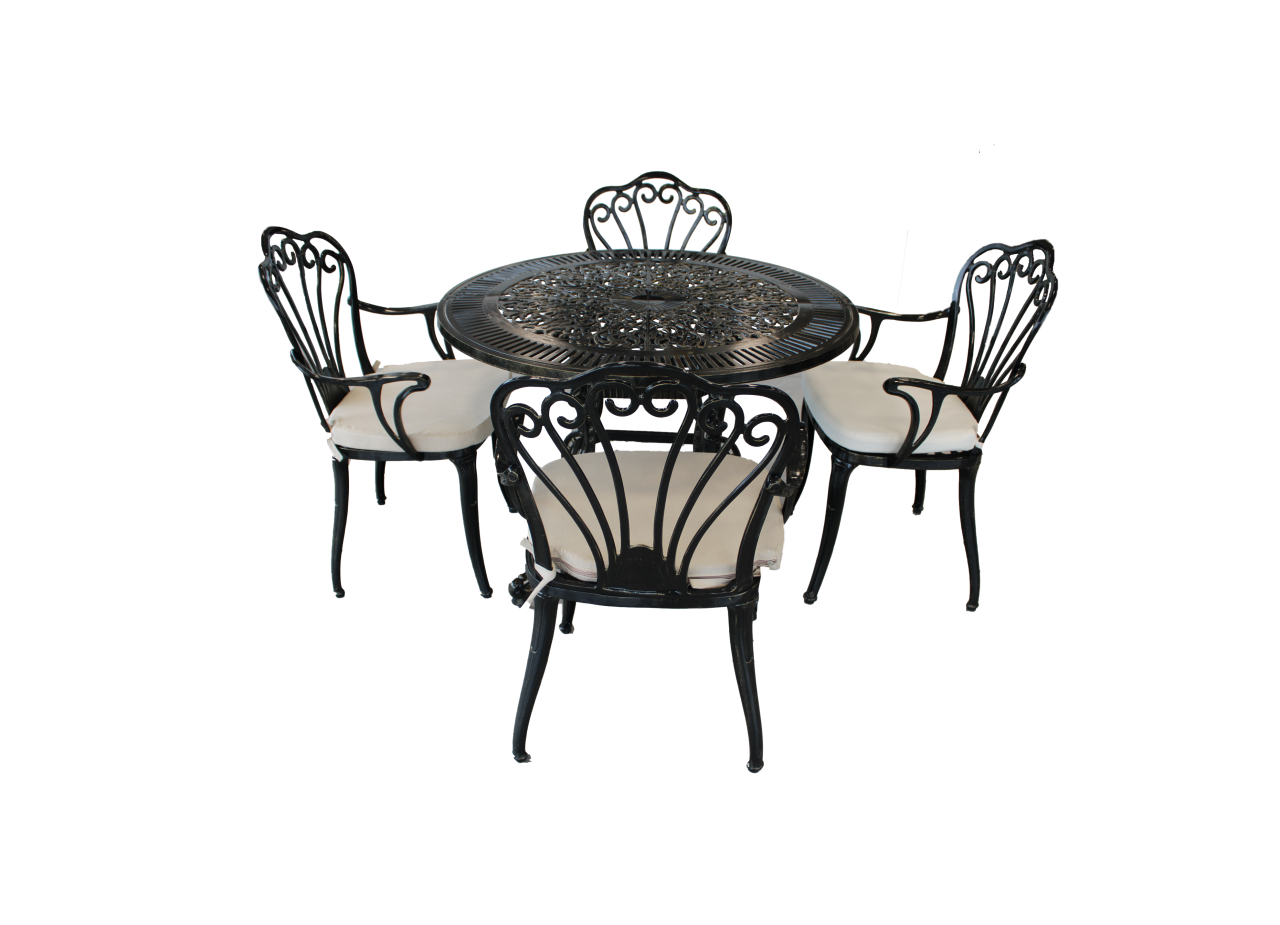 KD-T008 Masa Sandalye Takımı - 4 kişilik